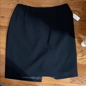 NWT Black suit skirt